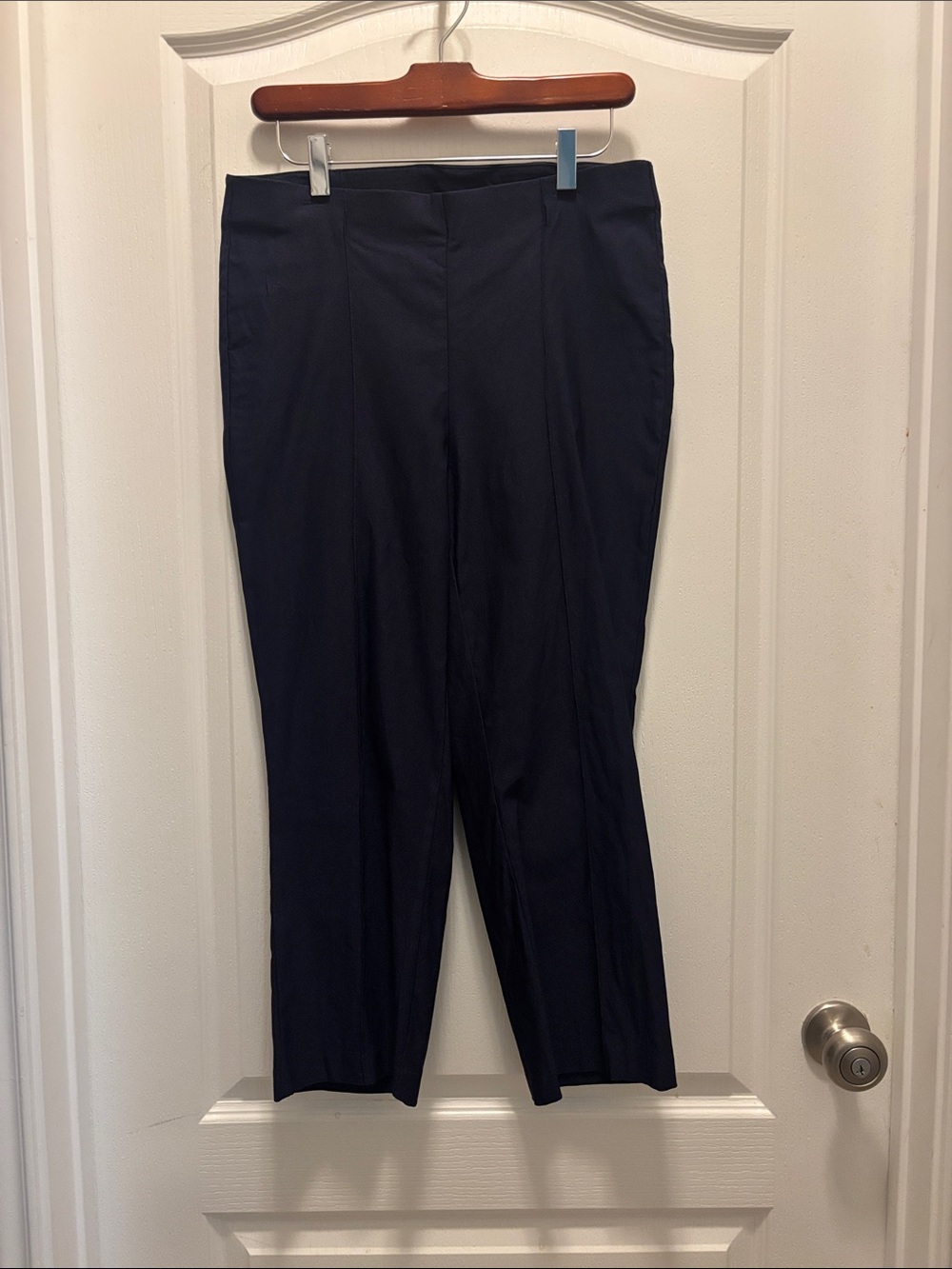 Rafaella Women’s Size 8 Navy Blue Straight Leg Dress Pants NWOT